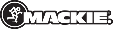 Mackie combo logo black outline