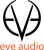 Eveaudio logo filllettering whitebg
