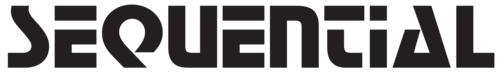 Sequential logo black
