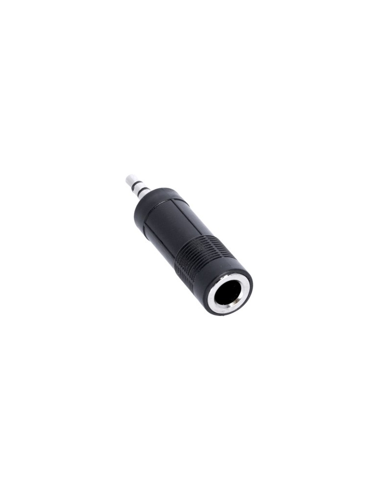 Adam hall connectors 4 star a jf3 mm3 adapter 63 mm jack stereo female to 35 mm jack stereo male %282%29